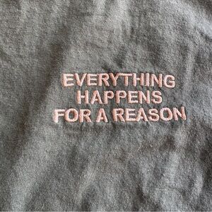 Riot society cotton, green, men's short sleeve Tshirt quote shirt, size large